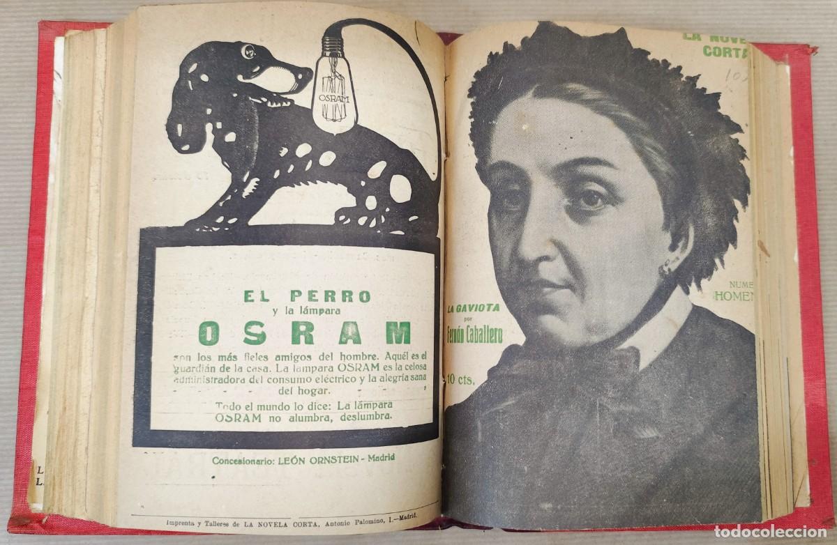 Libros antiguos: RECOPILATORIO LA NOVELA CORTA 1918 - Foto 8