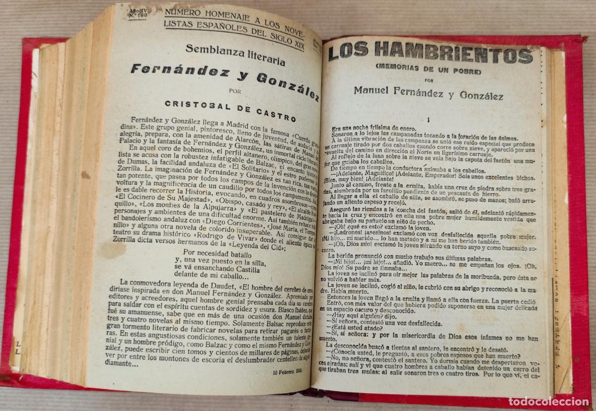 Libros antiguos: RECOPILATORIO LA NOVELA CORTA 1918 - Foto 9