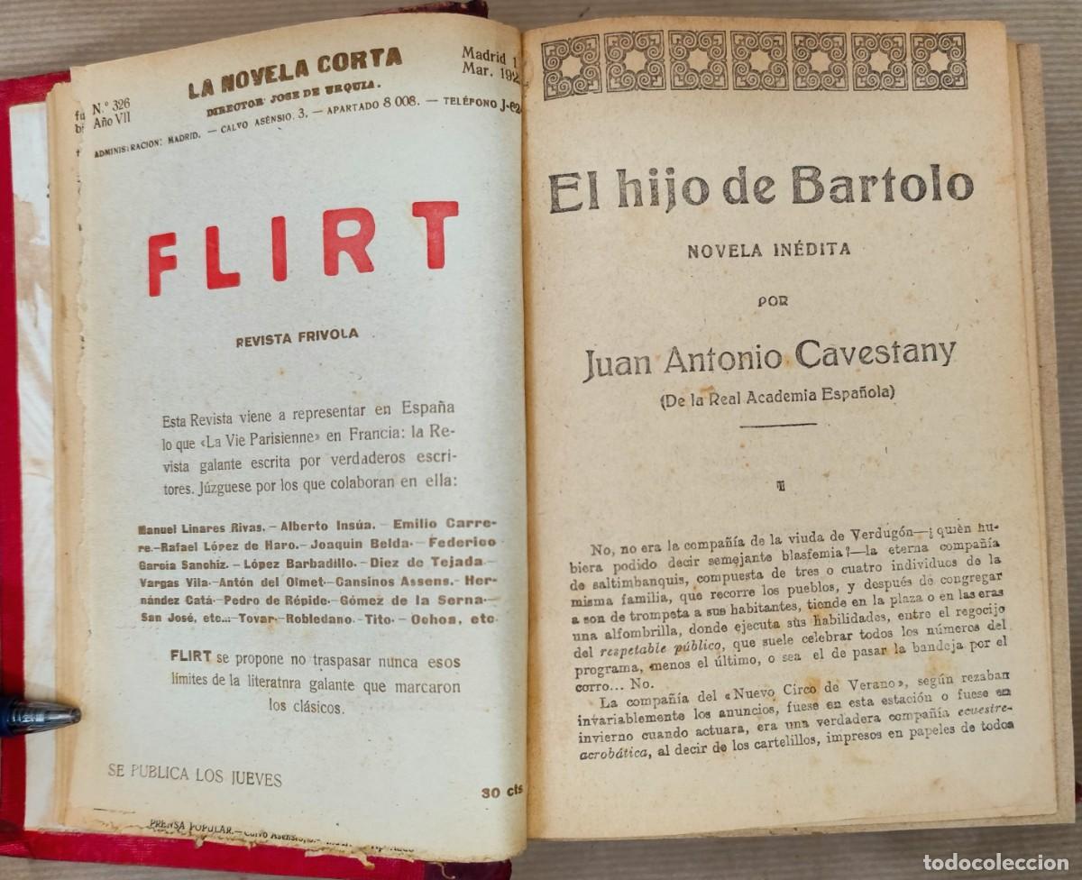 Libros antiguos: RECOPILATORIO LA NOVELA CORTA 1918 - Foto 8