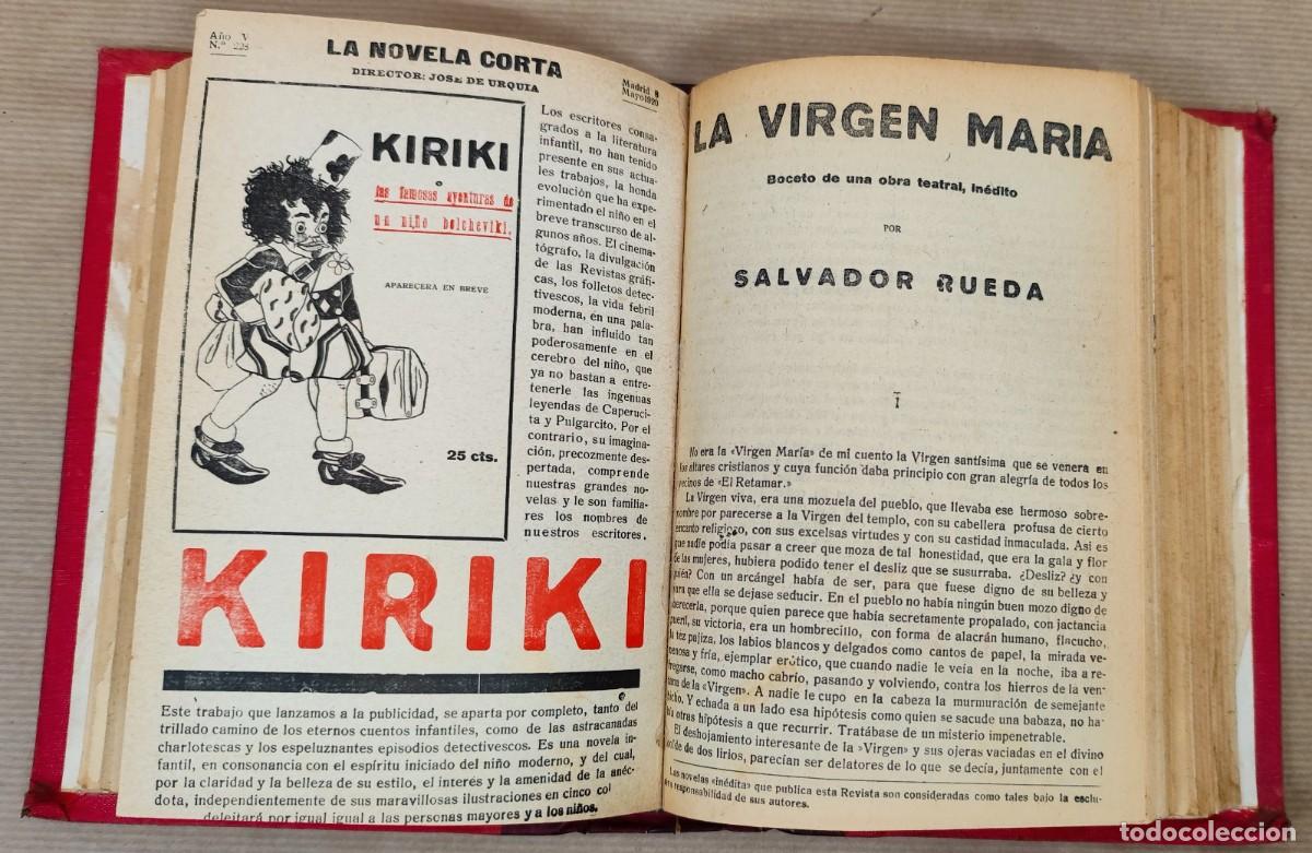 Libros antiguos: RECOPILATORIO LA NOVELA CORTA 1918 - Foto 12