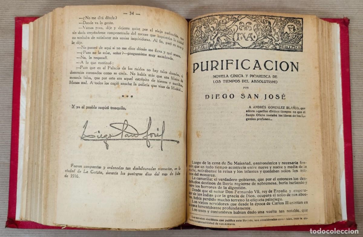 Libros antiguos: RECOPILATORIO LA NOVELA CORTA 1918 - Foto 14