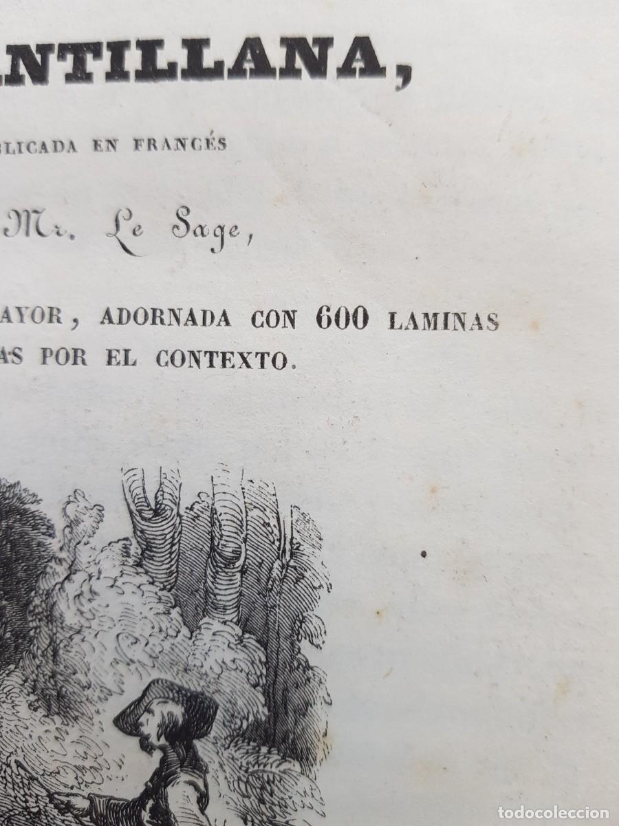 Libros antiguos: Historia de Gil Blas 1840 - Foto 7