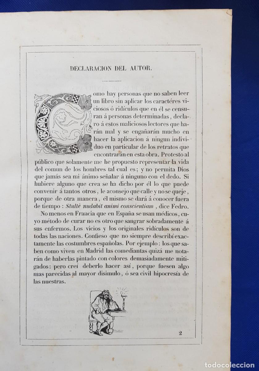 Libros antiguos: Historia de Gil Blas 1840 - Foto 12