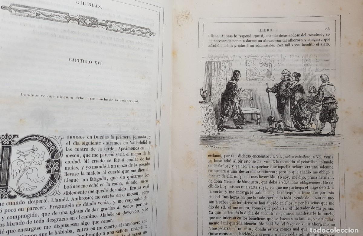 Libros antiguos: Historia de Gil Blas 1840 - Foto 14