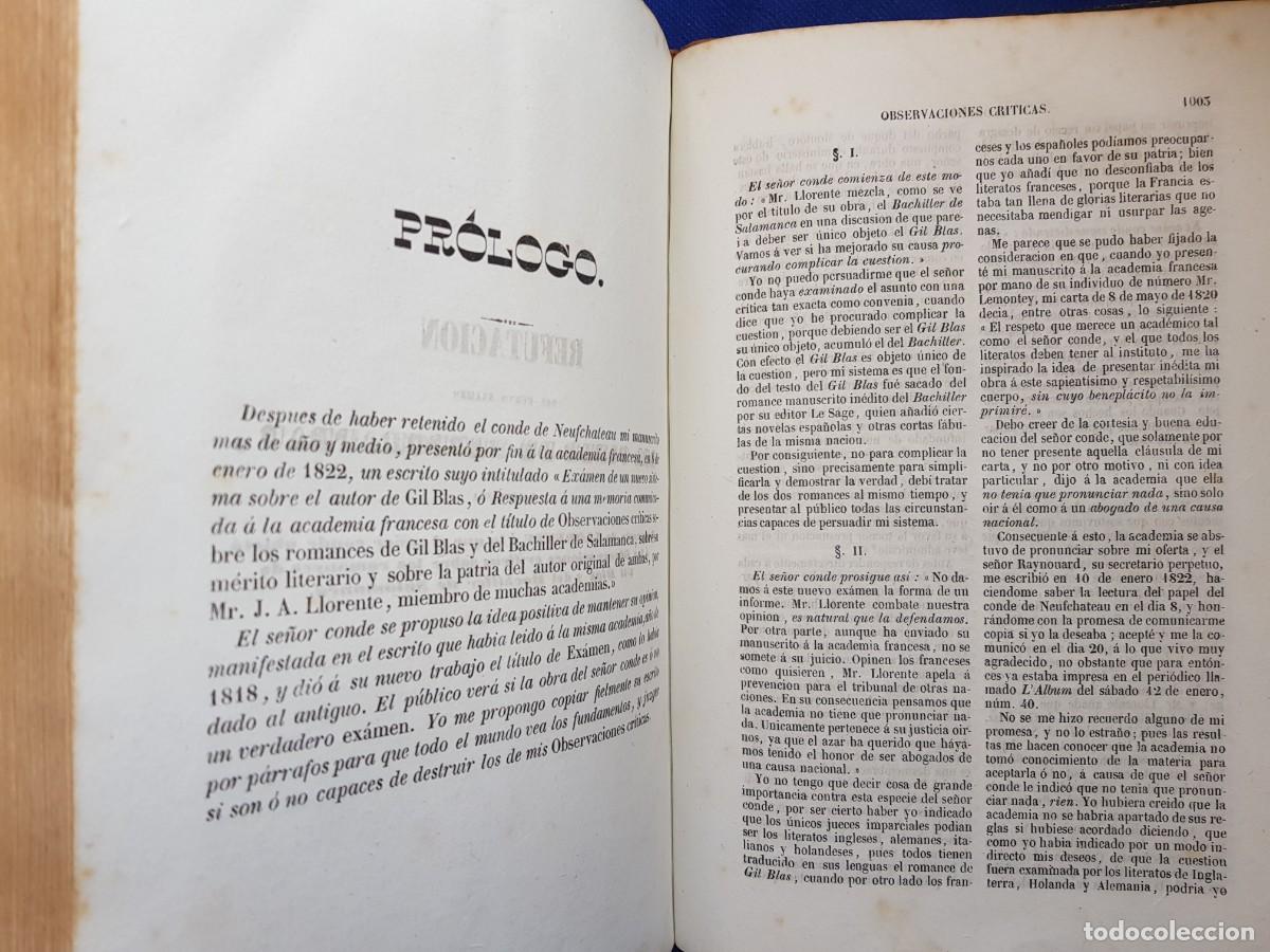 Libros antiguos: Historia de Gil Blas 1840 - Foto 16