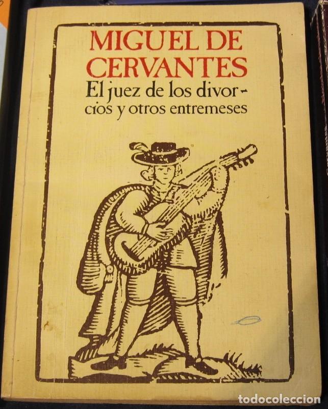 Libros antiguos: 12 Libros de MIGUEL DE CERVANTES SAAVEDRA y referentes. - Foto 10