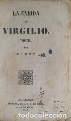 Libros antiguos: La Eneida de Virgilio. 1842 - VIRGILIO - Foto 2