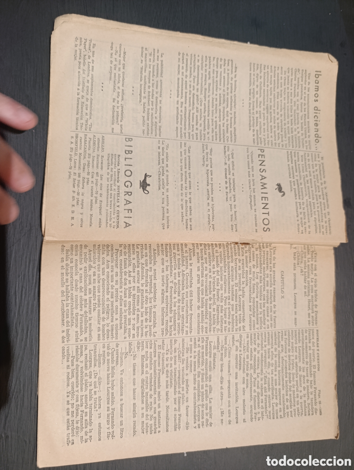 Libros antiguos: La Casa de Las Dunas. Van der Meeesch. - Foto 3