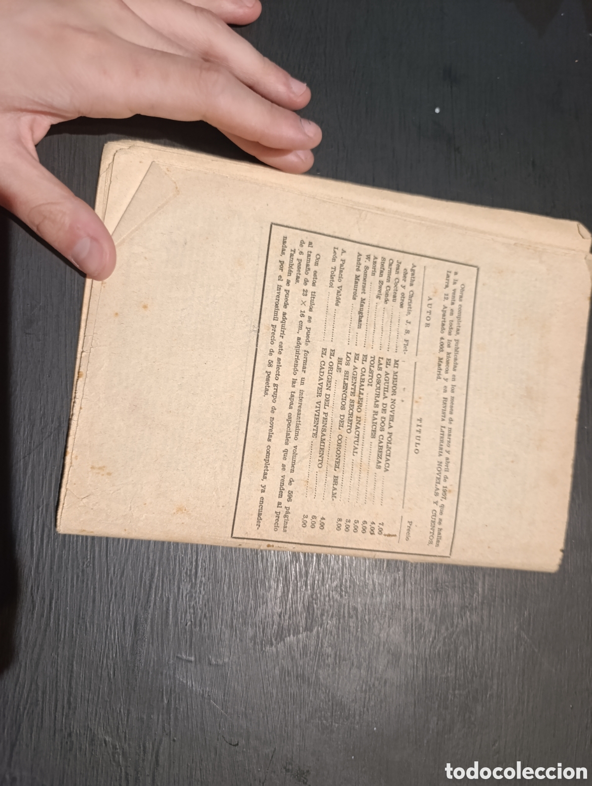 Libros antiguos: La Casa de Las Dunas. Van der Meeesch. - Foto 4