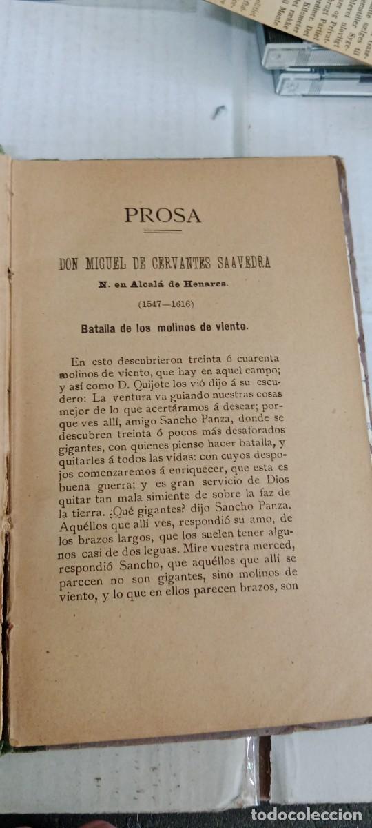 Libros antiguos: L-SM LIBRO TROZOS ESCOGIDOS CLASICOS ESPA&Ntilde;OLES 1908 - Foto 3