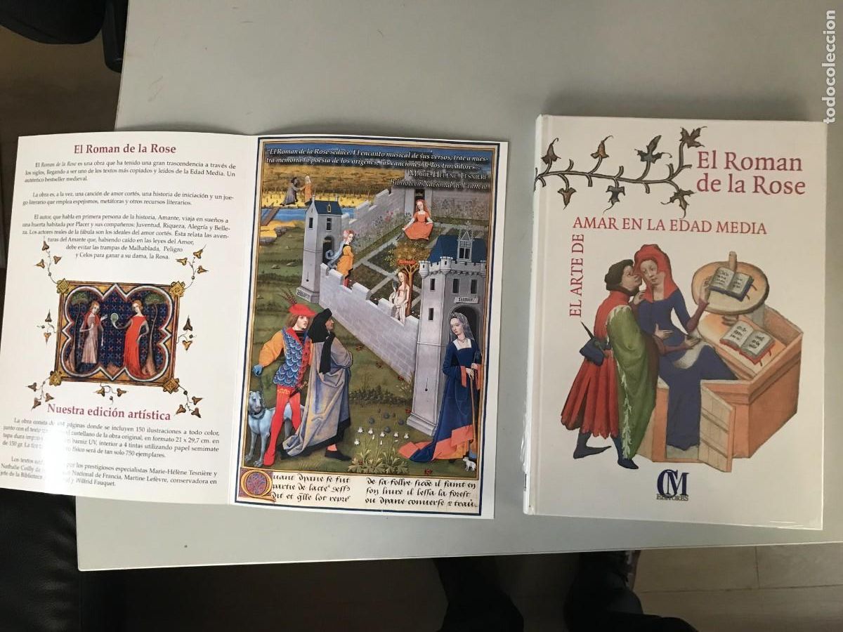 Libros antiguos: El Roman de la Rose, edici&oacute;n limitada e ilustrada - Foto 1