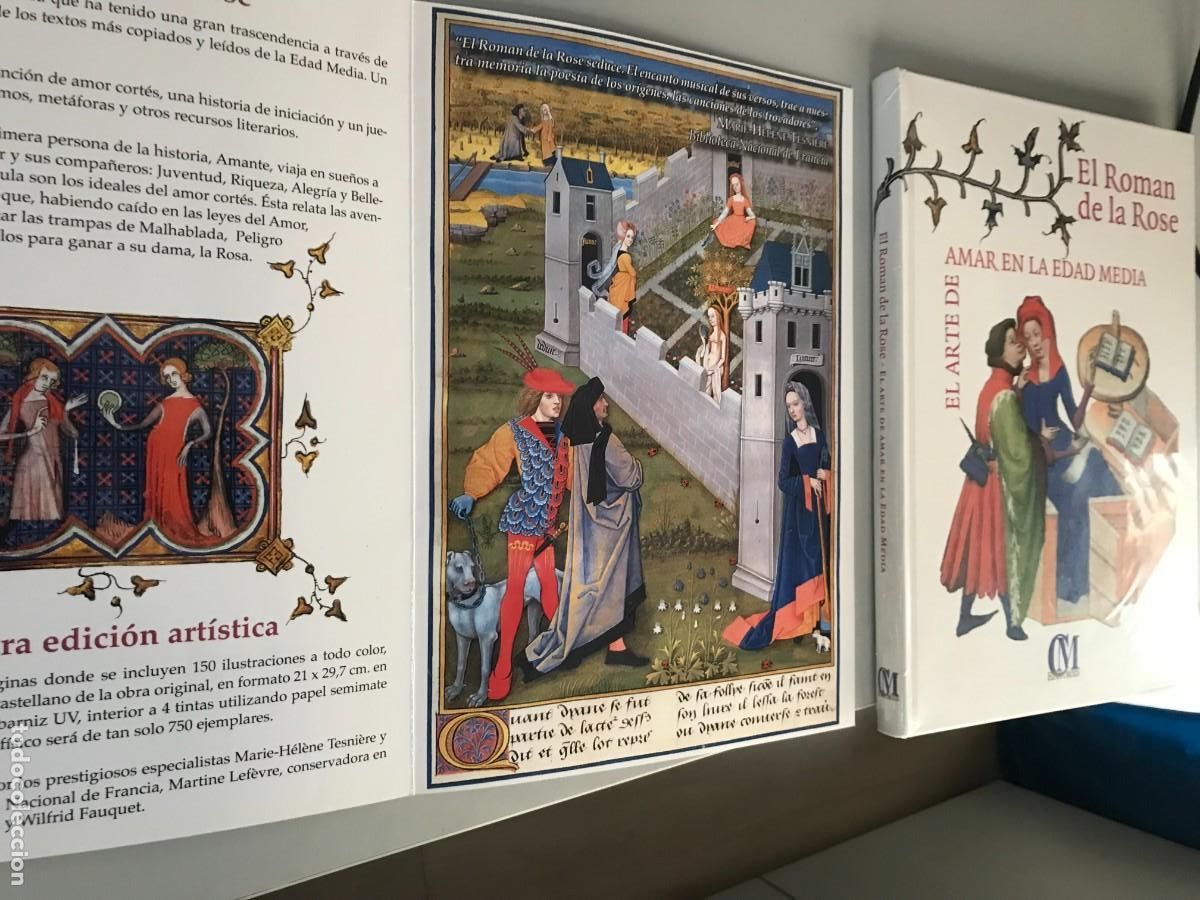 Libros antiguos: El Roman de la Rose, edici&oacute;n limitada e ilustrada - Foto 4