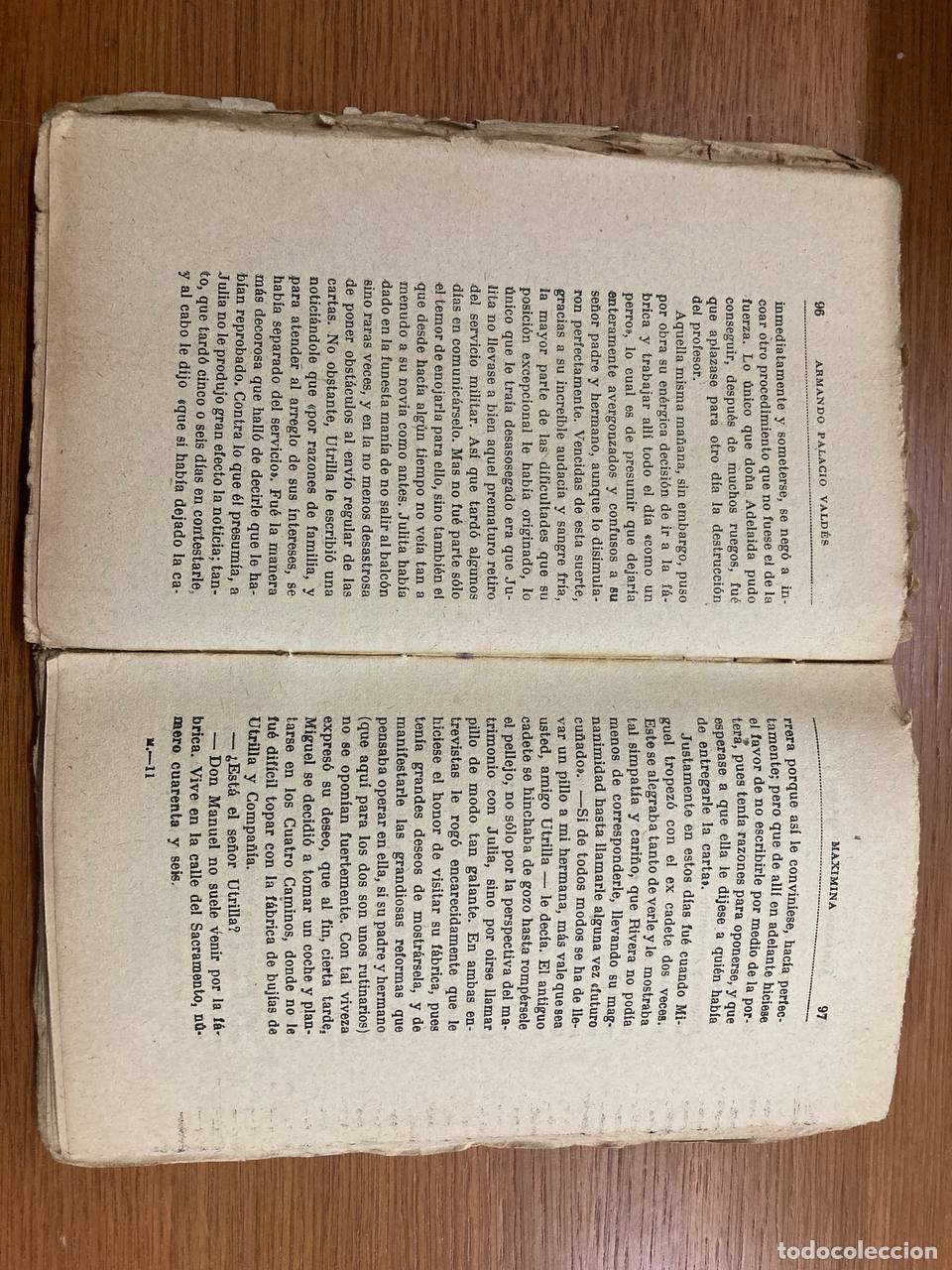 Libros antiguos: Maximina. Seguna parte de Riverita - Foto 2