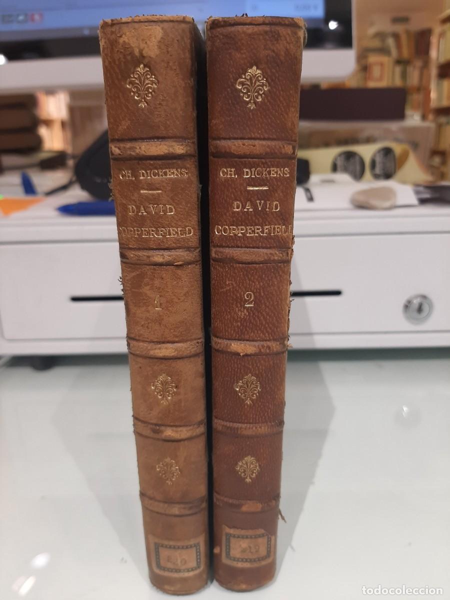 Libros antiguos: Charles Dickens. David Copperfield. 2 Vols. - Foto 2