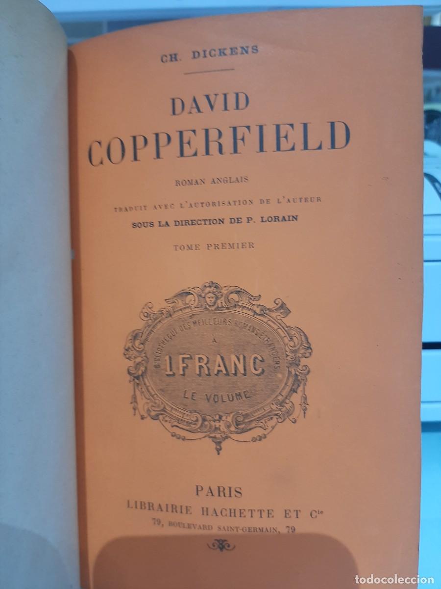 Libros antiguos: Charles Dickens. David Copperfield. 2 Vols. - Foto 3