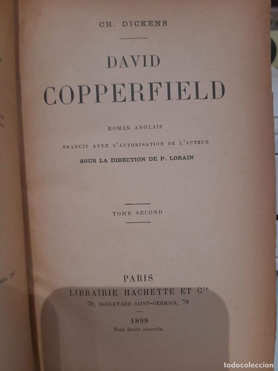 Libros antiguos: Charles Dickens. David Copperfield. 2 Vols. - Foto 6