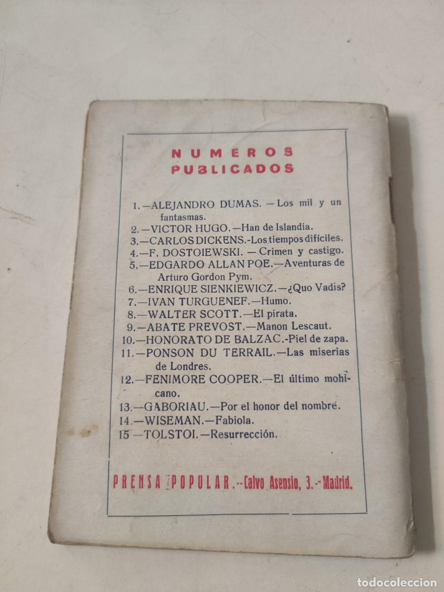 Libros antiguos: El Follet&iacute;n: Resurrecci&oacute;n - Foto 2