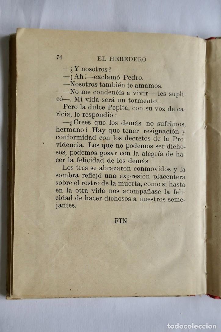 Libros antiguos: EL HEREDERO -RAMON SOPENA - BIBLIOTECA SELECTA - Foto 3