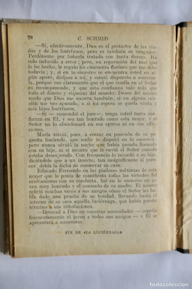 Libros antiguos: LA CRUZ DE MADERA - CRISTOBAL SCHMID - BIBLIOTECA SELECTA- 54 - Foto 3
