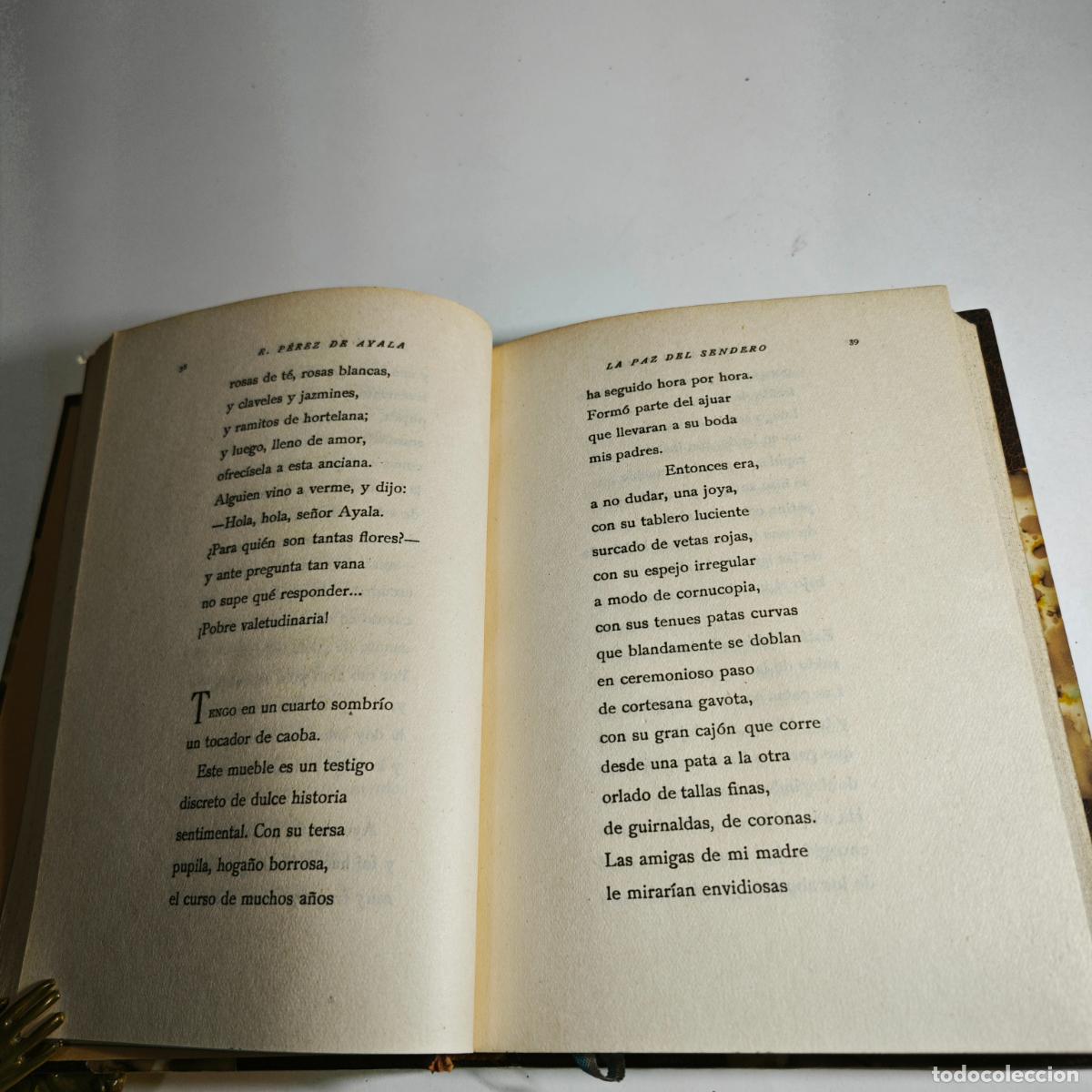 Libros antiguos: P&eacute;rez de Ayala, Ram&oacute;n. La Paz del Sendero.. El sendero invisible. - Foto 4