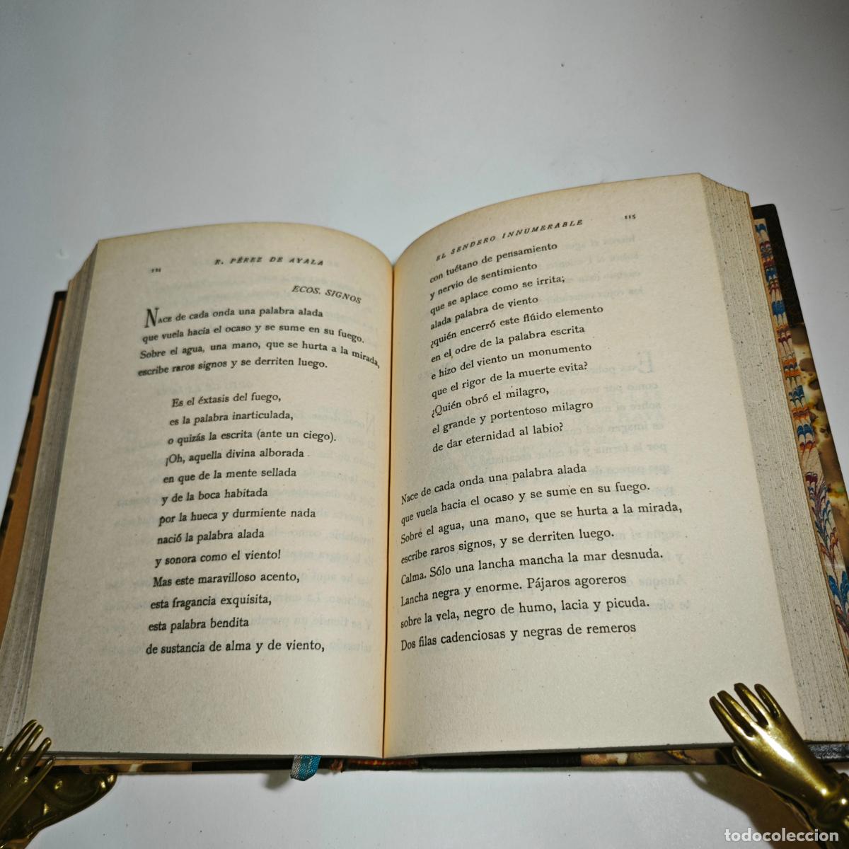 Libros antiguos: P&eacute;rez de Ayala, Ram&oacute;n. La Paz del Sendero.. El sendero invisible. - Foto 5
