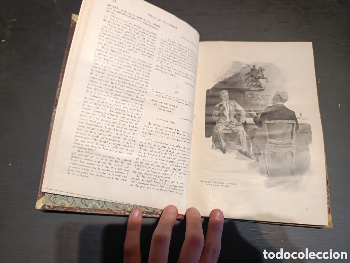 Libros antiguos: PAUL HERVIEU. Peints par Eux-M&ecirc;mes. Paris - Foto 2
