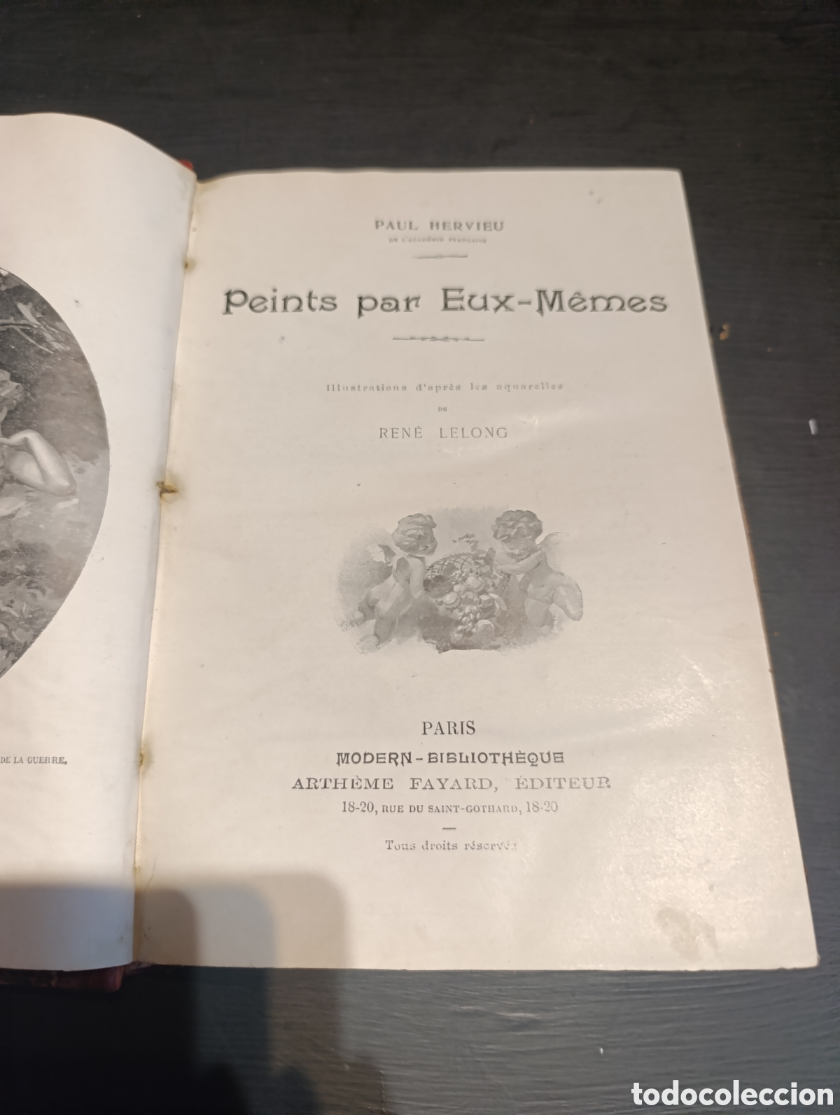 Libros antiguos: PAUL HERVIEU. Peints par Eux-M&ecirc;mes. Paris - Foto 1