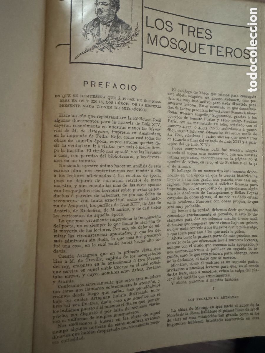 Libros antiguos: ARTAGNAN DOS TOMOS ANTIGUOS - Foto 7