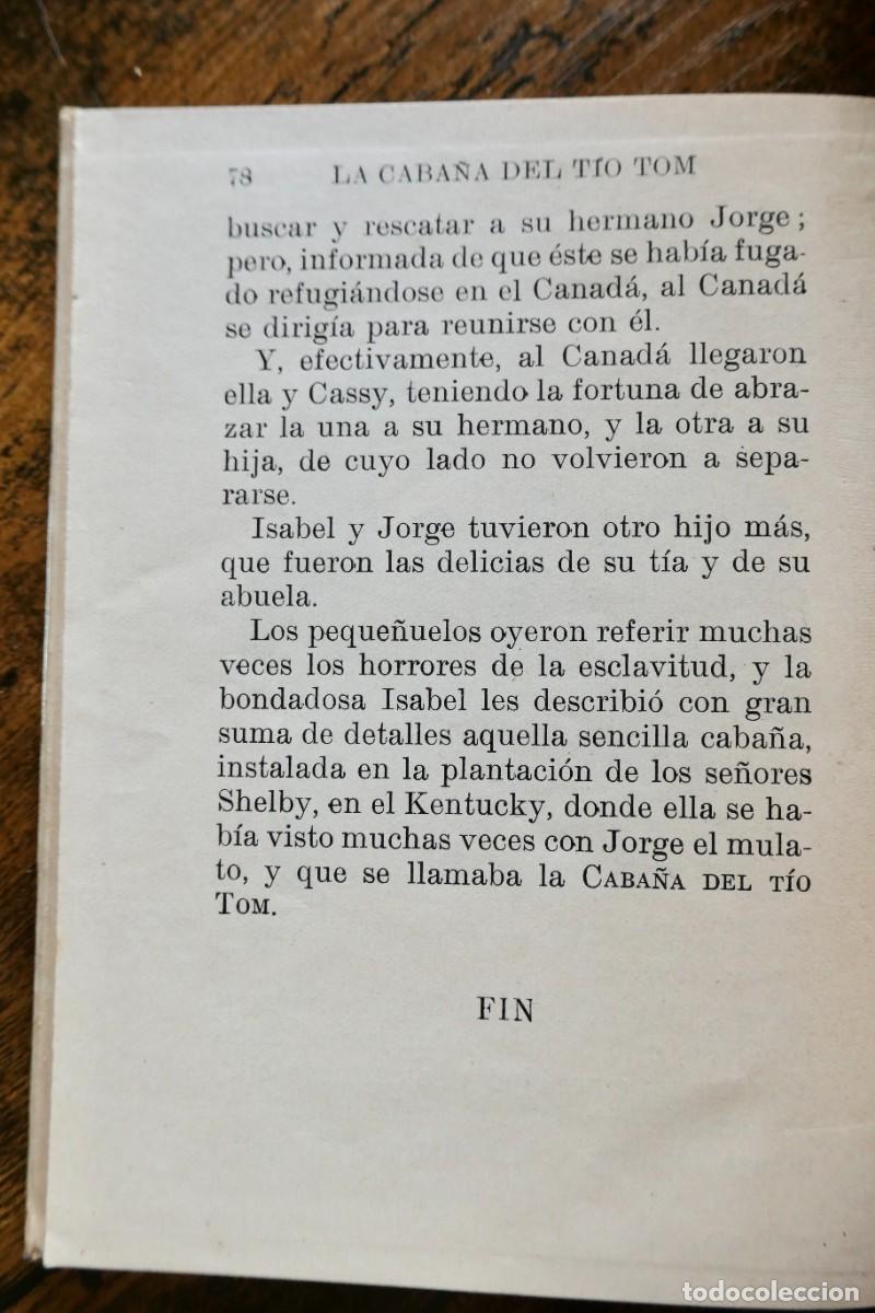 Libros antiguos: BIBLIOTECA SELECTA - LA CABA&Ntilde;A DEL TIO TOM - RAMON SOPENA-12 - Foto 3