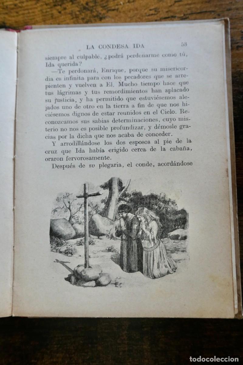 Libros antiguos: BIBLIOTECA SELECTA - LA CONDESA IDA - CRISTOBAL SCHMID -56 - Foto 3