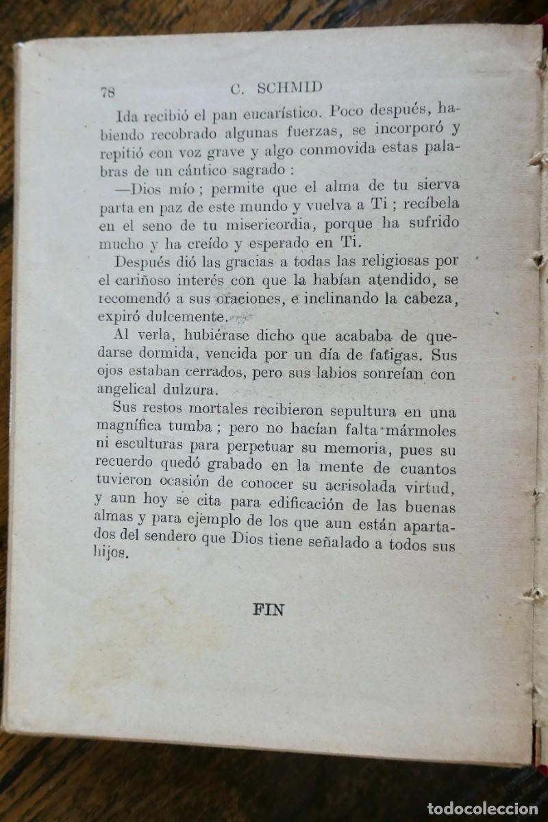 Libros antiguos: BIBLIOTECA SELECTA - LA CONDESA IDA - CRISTOBAL SCHMID -56 - Foto 4