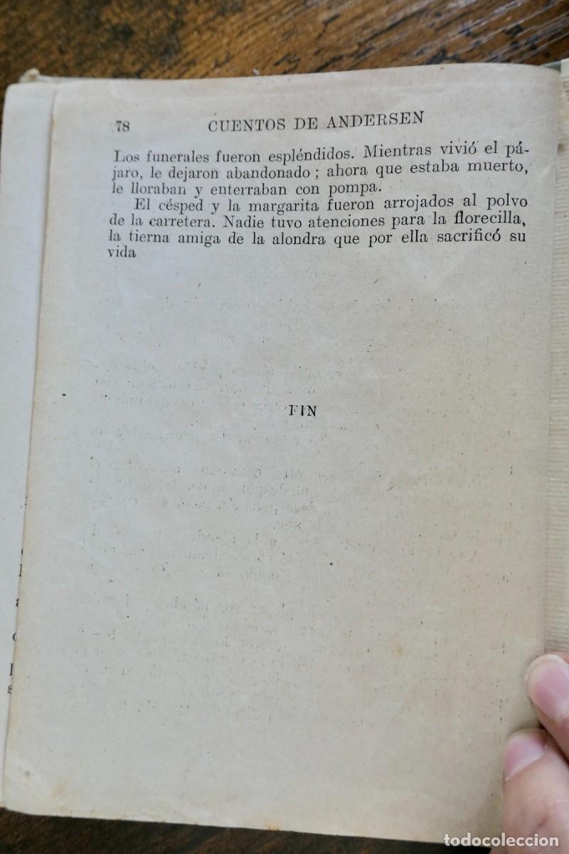 Libros antiguos: BIBLIOTECA SELECTA - CUENTOS VARIOS- ANDERSEN - Foto 3