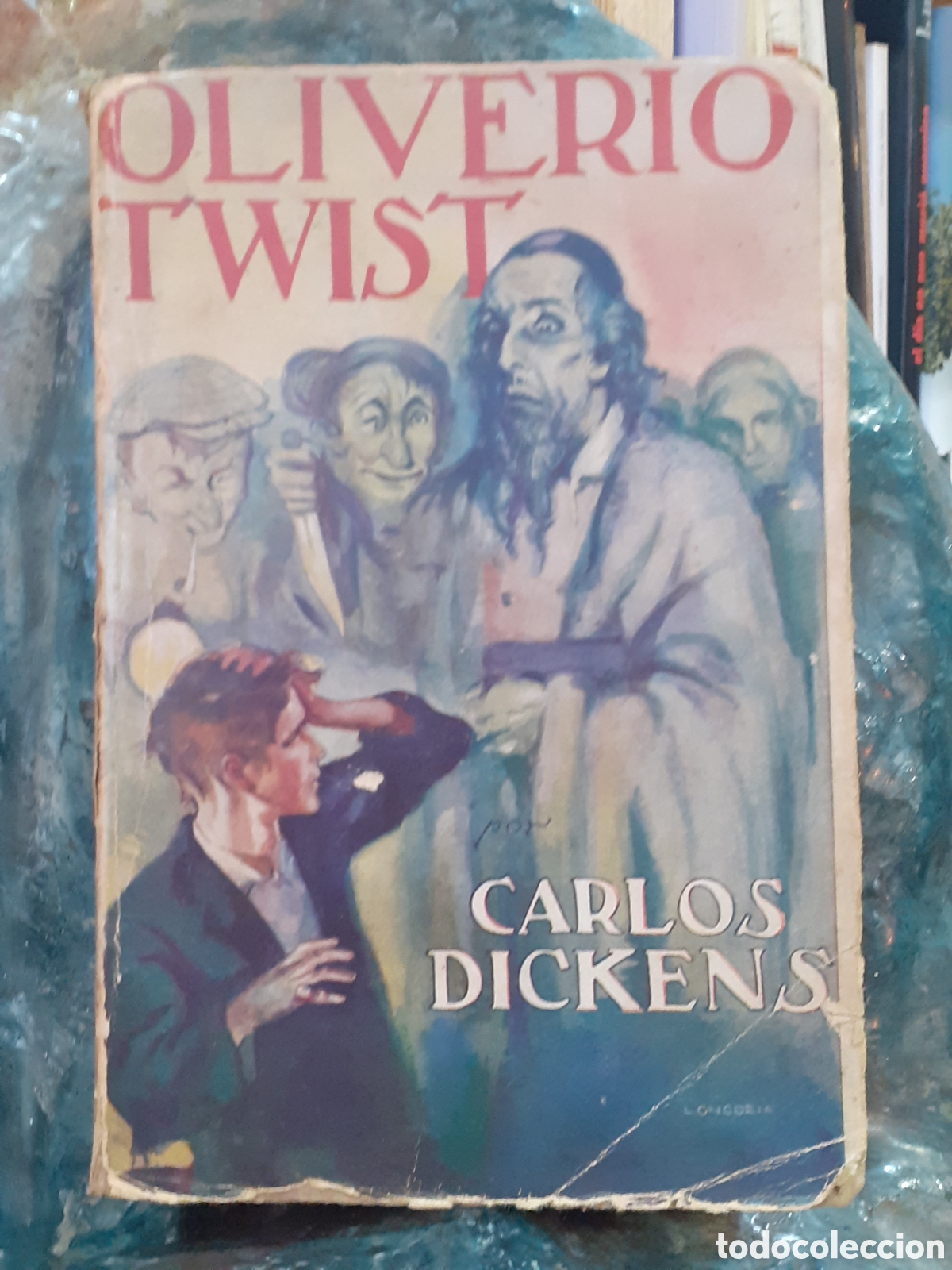 Libros antiguos: Oliverio Twist. Carlos Dickens - Foto 1