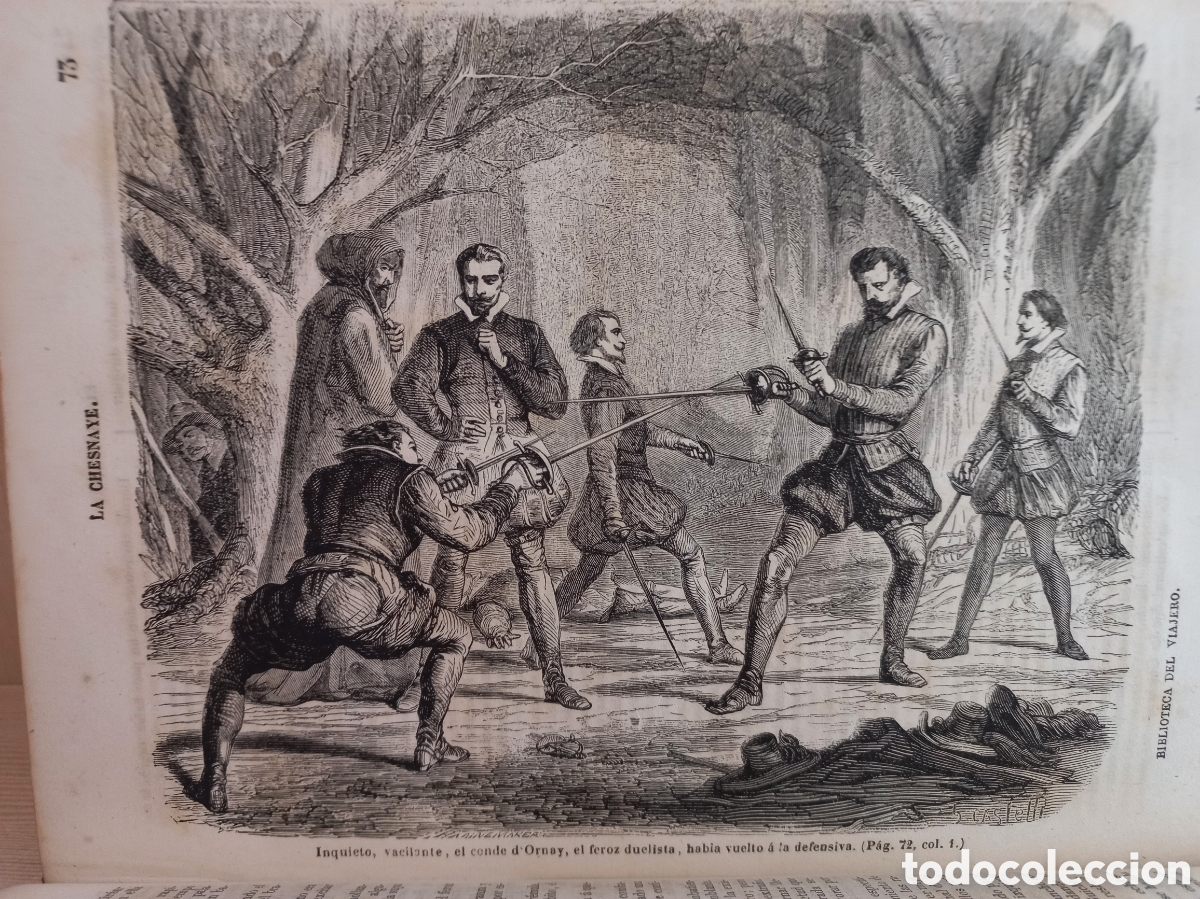 Libros antiguos: El Capit&aacute;n La Chesnaye. Ernesto Capendu. Ilustrado. - Foto 6
