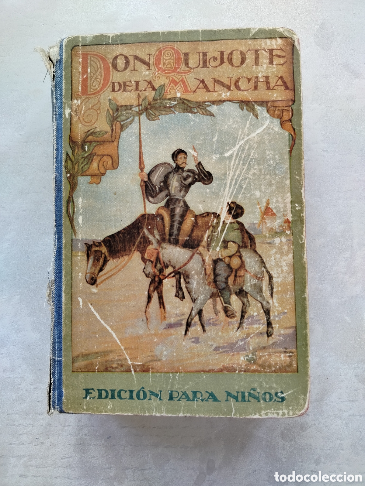 Libros antiguos: Don Quijote Edici&oacute;n Ni&ntilde;os - Foto 1