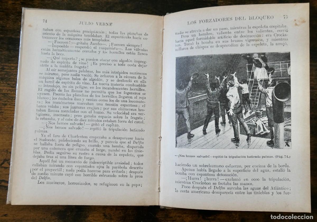 Libros antiguos: BIBLIOTECA SELECTA - LOS FORZADORES DEL BLOQUEO- 1935-38 - Foto 3