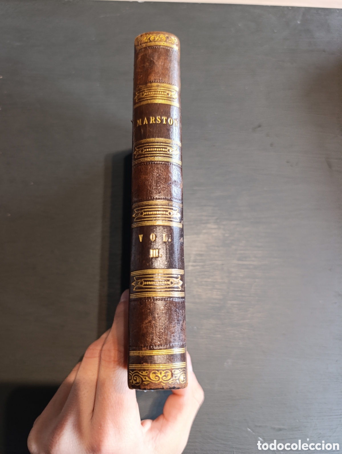 Libros antiguos: MARSTON: A NOVEL. Vol III By a Lady - Foto 4