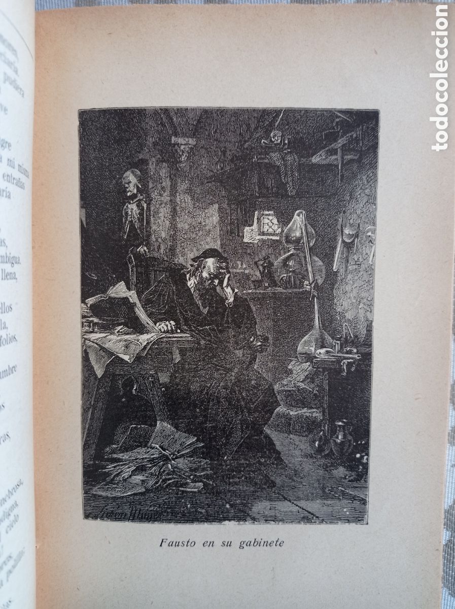 Libros antiguos: FAUSTO, DE GOETHE. EDITORIAL MAUCCI. h. 1920 - Foto 5
