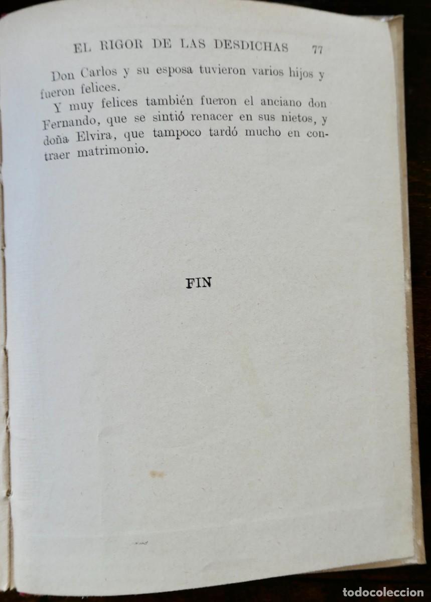 Libros antiguos: BIBLIOTECA SELECTA - EL RIGOR DE LAS DESDICHAS- RAMON SOPENA 45 - Foto 4