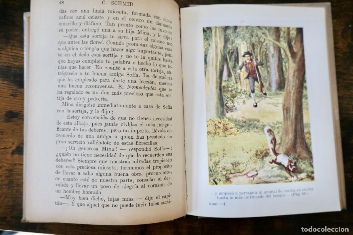 Libros antiguos: BIBLIOTECA SELECTA - EL NIDO DEL PAJARO - CRISTOBAL SCHMID 53 - Foto 3