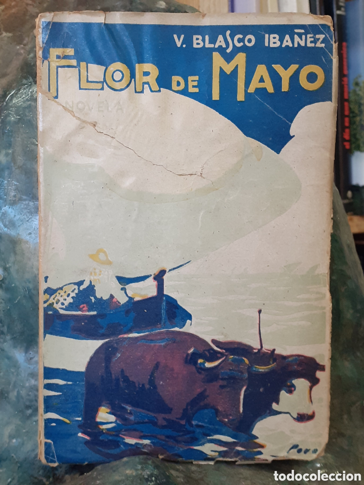 Libros antiguos: Flor de mayo. V. Blasco Iba&ntilde;ez. - Foto 1
