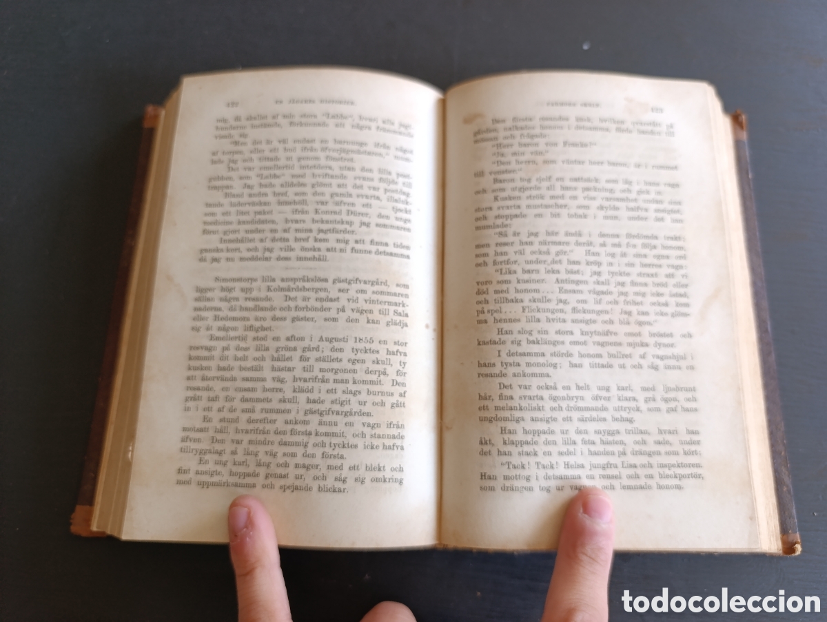 Libros antiguos: SAMLADE BER&Auml;TTELSER AF CLAUDE GERARD. - Foto 2