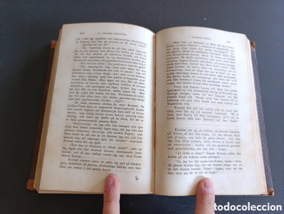 Libros antiguos: SAMLADE BER&Auml;TTELSER AF CLAUDE GERARD. - Foto 3
