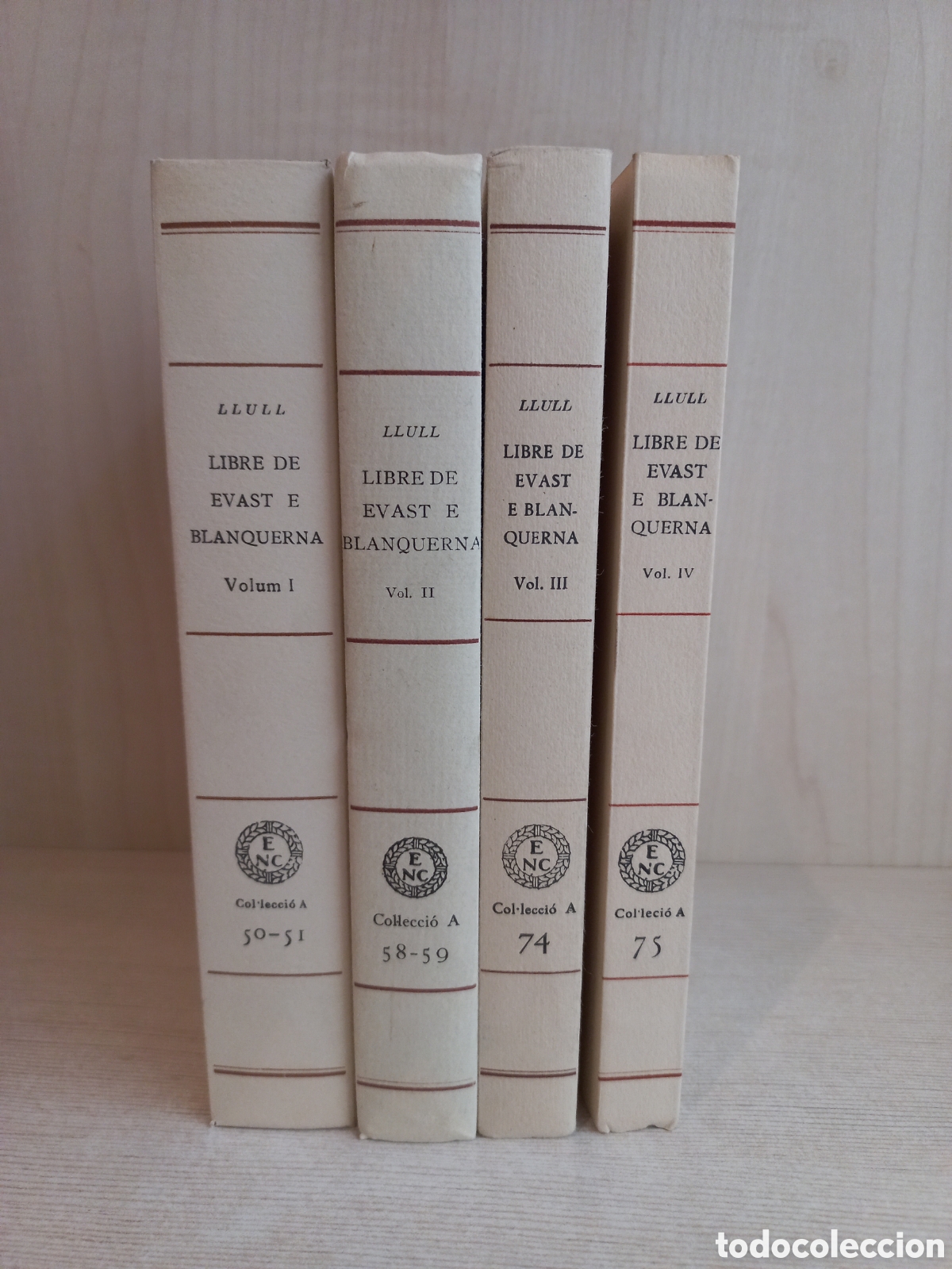 Libros antiguos: Libre de Evast e Blanquerna. Ramon Llull. Barcino, col-lecci&oacute; els nostres classics, 1935-54. Catal&aacute;n - Foto 2
