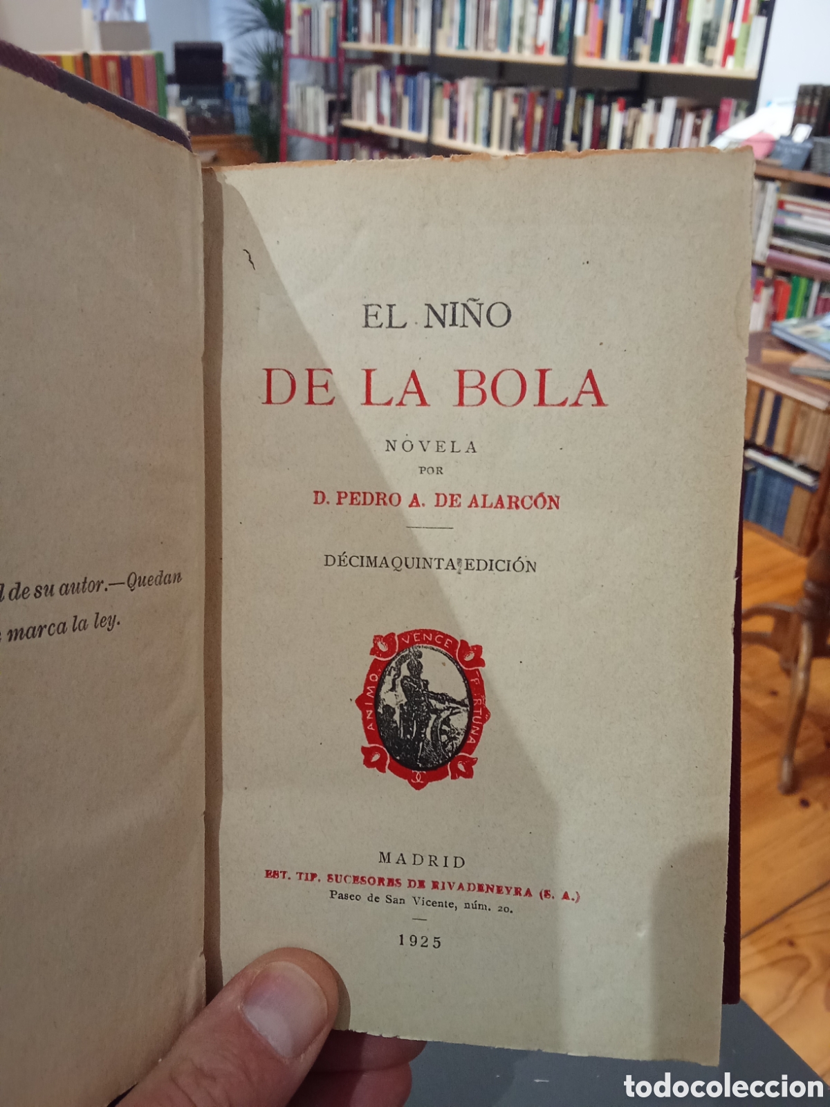 Libros antiguos: El ni&ntilde;o de la bola - Pedro de Alarc&oacute;n - 1925 - Foto 3