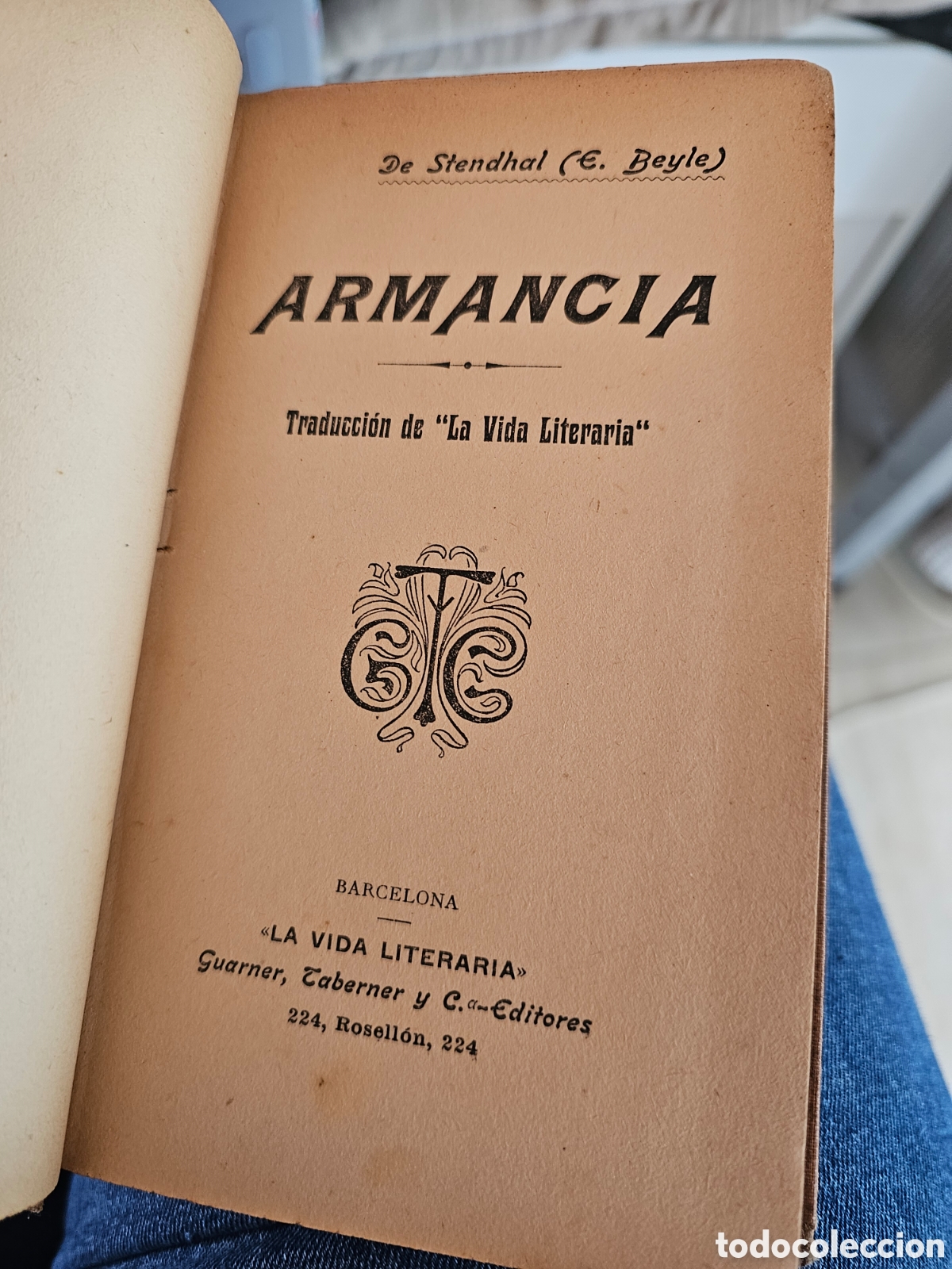 Libros antiguos: Stendhal, Armancia (antiguo) - Foto 4