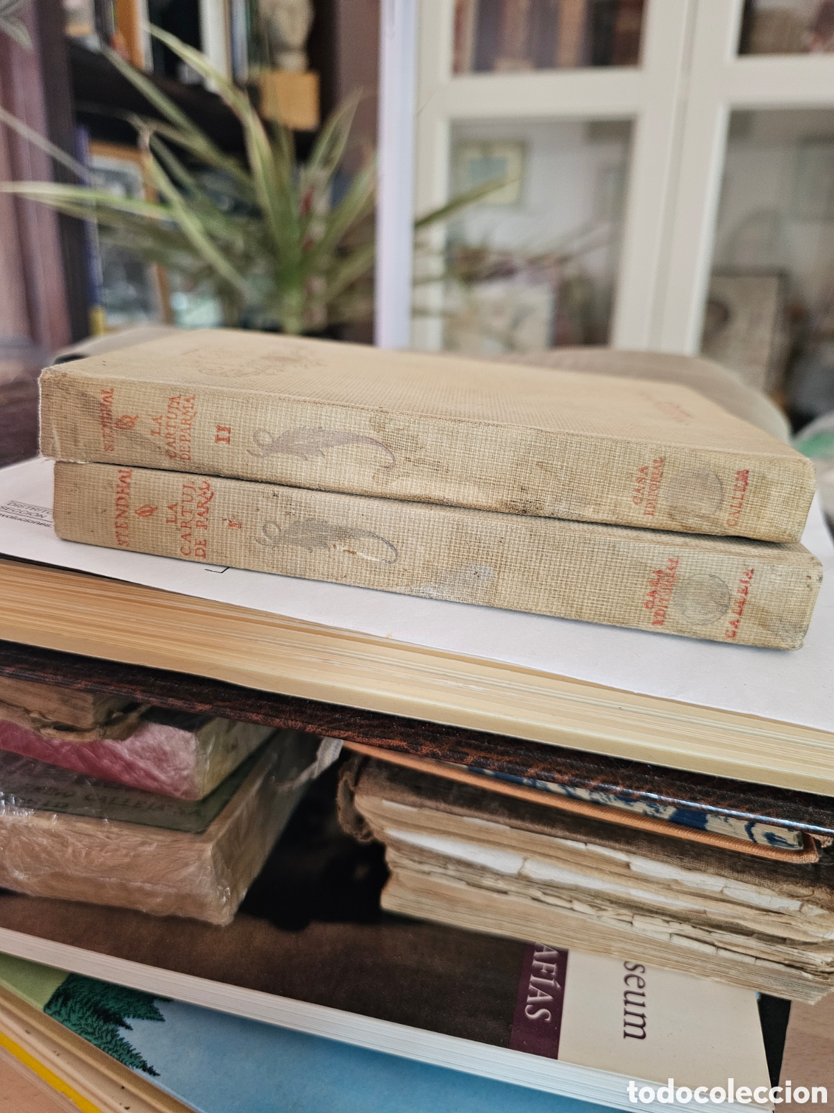 Libros antiguos: Stendhal, La cartuja de Parma, 2 tomos - Foto 1