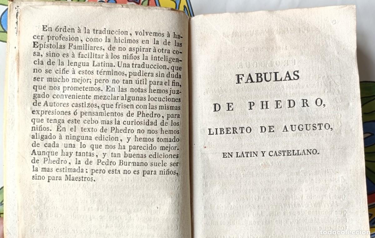 Libros antiguos: F&aacute;bulas de Pedro, 1818 - Foto 2