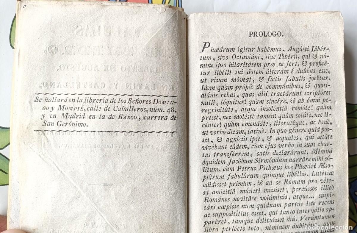 Libros antiguos: F&aacute;bulas de Pedro, 1818 - Foto 6