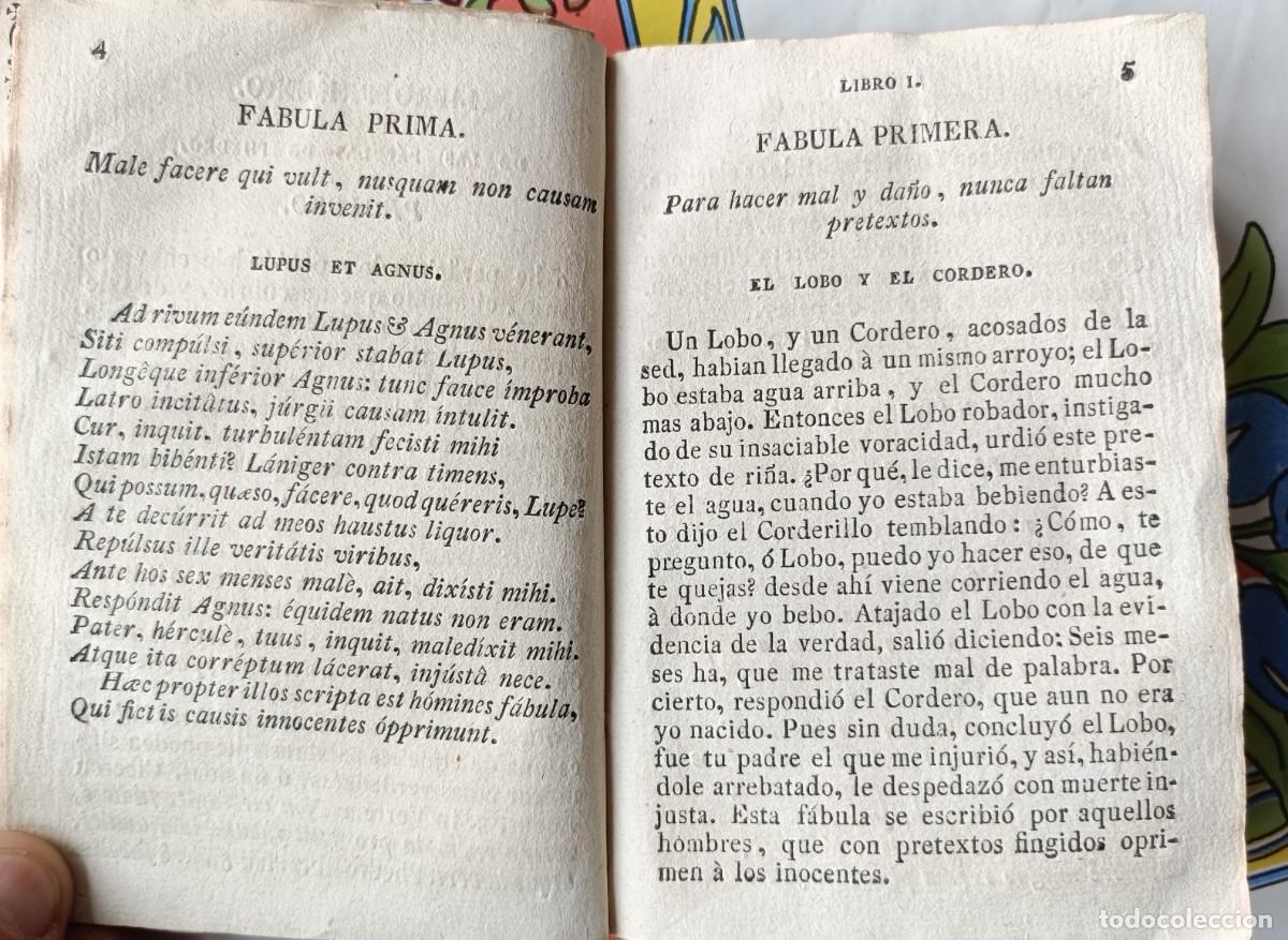 Libros antiguos: F&aacute;bulas de Pedro, 1818 - Foto 8